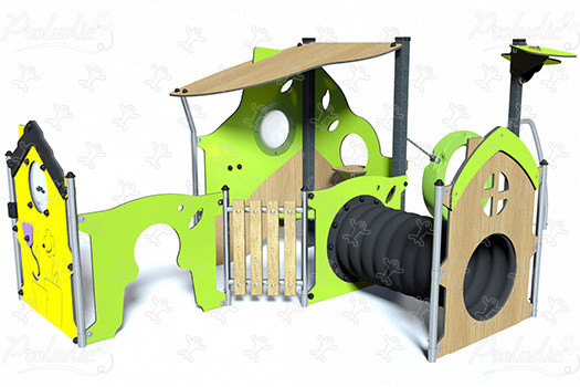 J224® Áreas de juegos juegos clásicos casitas imagen 3d