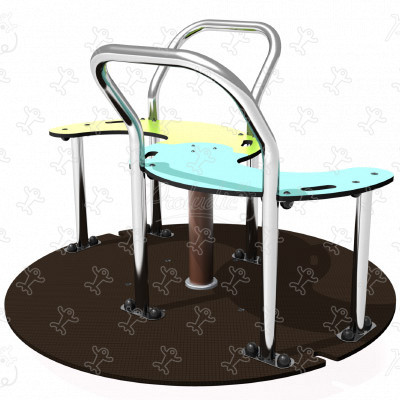 J2404 Áreas de juegos juegos dinámicos juegos de rotación imagen 3d