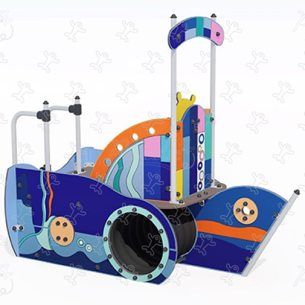 J2604-GO Áreas de juegos grafic games acabado océane imagen 3d