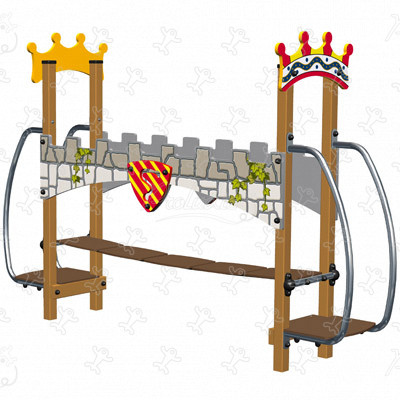J2605-GM Áreas de juegos grafic games acabado medieval imagen 3d