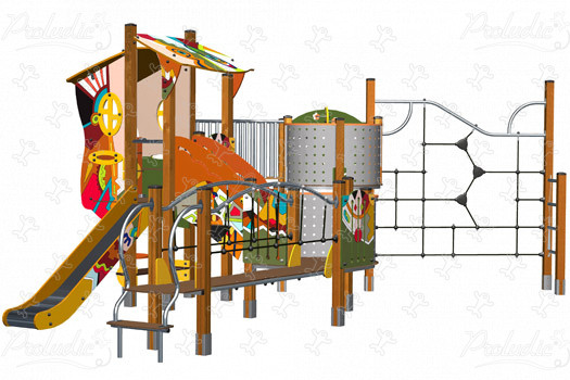 J3305-GE Áreas de juegos grafic games acabado etnik imagen 3d