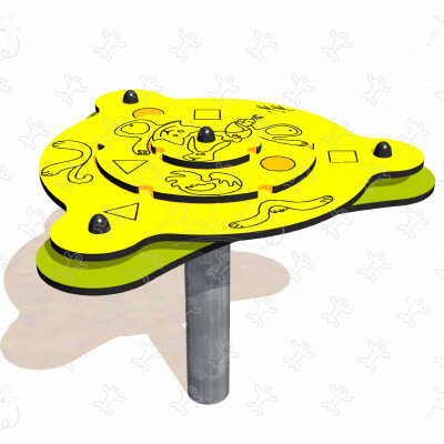 J3403 Áreas de juegos actividades lúdicas sensoriales paneles lúdicos y juegos sonoros musicales imagen 3d