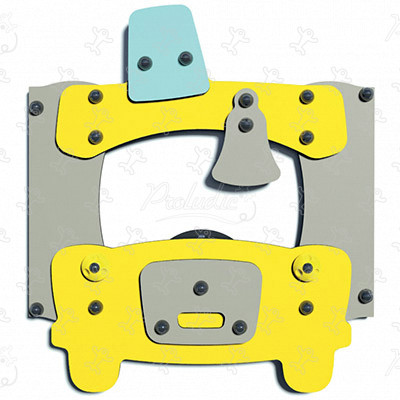 J3412 Áreas de juegos actividades lúdicas sensoriales paneles lúdicos y juegos sonoros musicales imagen 3d