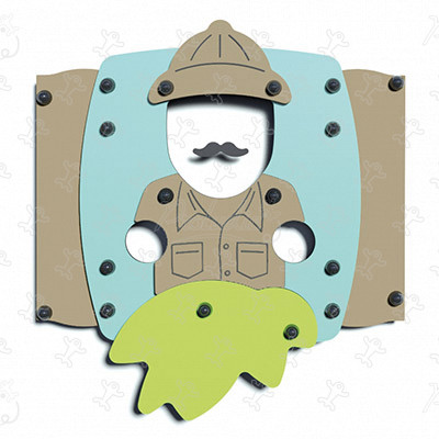 J3413 Áreas de juegos actividades lúdicas sensoriales paneles lúdicos y juegos sonoros musicales imagen 3d