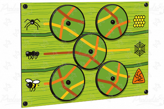 J3419 Áreas de juegos actividades lúdicas sensoriales paneles lúdicos y juegos sonoros musicales imagen 3d