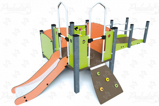 J38119 Áreas de juegos juegos combinados diábolo imagen 3d