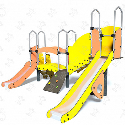 J38124 Áreas de juegos juegos combinados diábolo imagen 3d