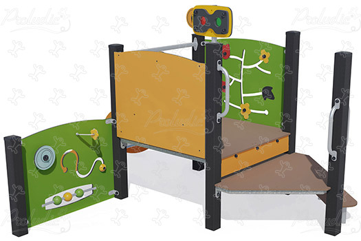 J38125 Áreas de juegos juegos combinados diábolo imagen 3d