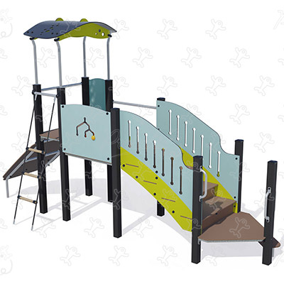 J38127-C Áreas de juegos juegos combinados diábolo imagen 3d