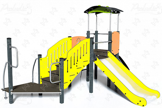 J38127 Áreas de juegos juegos combinados diábolo imagen 3d