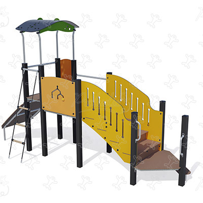 J38127 Áreas de juegos juegos combinados diábolo imagen 3d