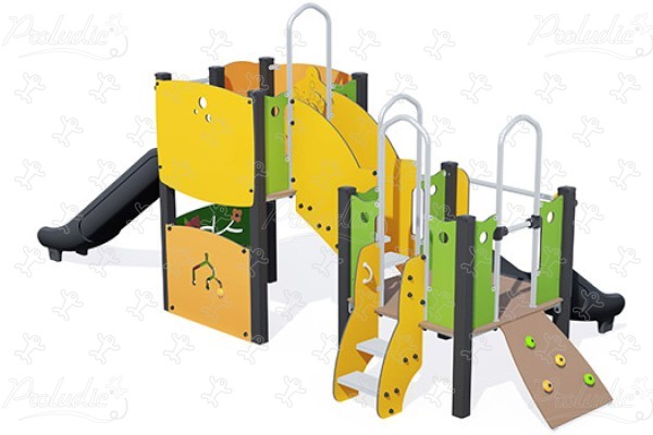 J38133® Áreas de juegos juegos combinados diábolo imagen 3d