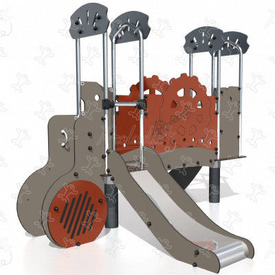 J38302 Áreas de juegos juegos temáticos metrópolis imagen 3d