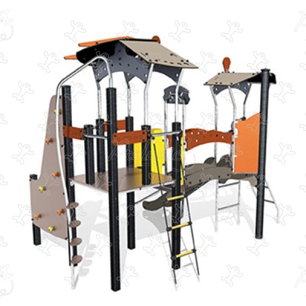 J38352 Áreas de juegos juegos temáticos metrópolis imagen 3d