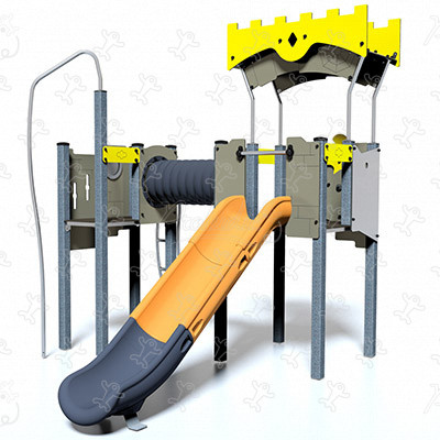 J38450 Áreas de juegos juegos temáticos medieval imagen 3d