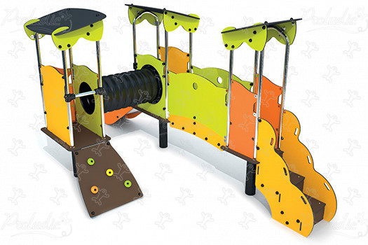 J38703® Áreas de juegos juegos combinados diabolo baby imagen 3d