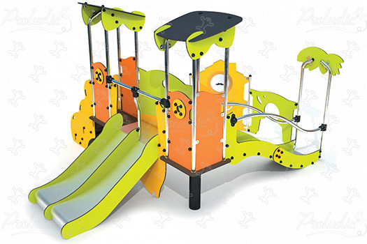 J38705® Áreas de juegos juegos combinados diabolo baby imagen 3d