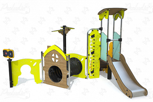 J38706-C® Áreas de juegos juegos combinados diabolo baby imagen 3d