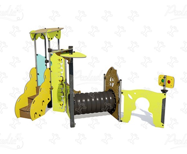 J38706-C® Áreas de juegos juegos combinados diabolo baby imagen 3d