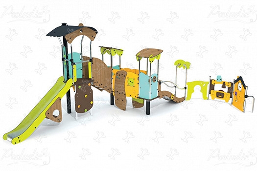 J38708-C® Áreas de juegos juegos combinados diabolo baby imagen 3d