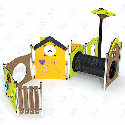 J38709-C® Áreas de juegos juegos combinados diabolo baby imagen 3d