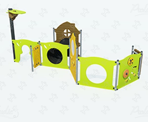 J38709® Áreas de juegos juegos combinados diabolo baby imagen 3d