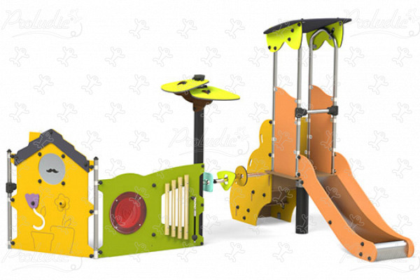 J38711® Áreas de juegos juegos combinados diabolo baby imagen 3d