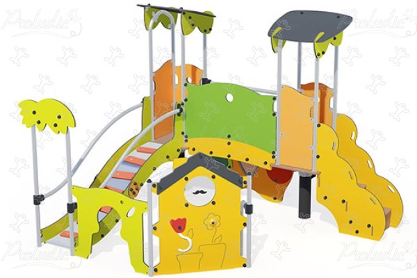 J38713® Áreas de juegos juegos combinados diabolo baby imagen 3d