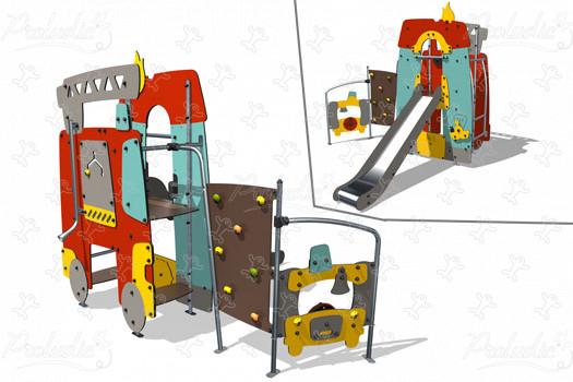 J4040 Áreas de juegos juegos temáticos city imagen 3d