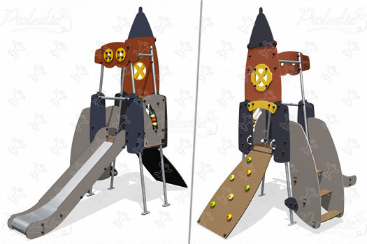 J4052 Áreas de juegos juegos temáticos metrópolis imagen 3d