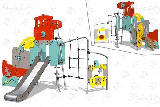 J4060 Áreas de juegos juegos temáticos city imagen 3d