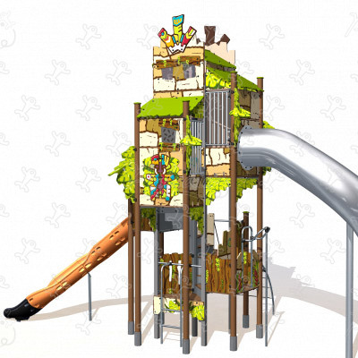 J47201-GA Áreas de juegos grafic games acabado amazonia imagen 3d