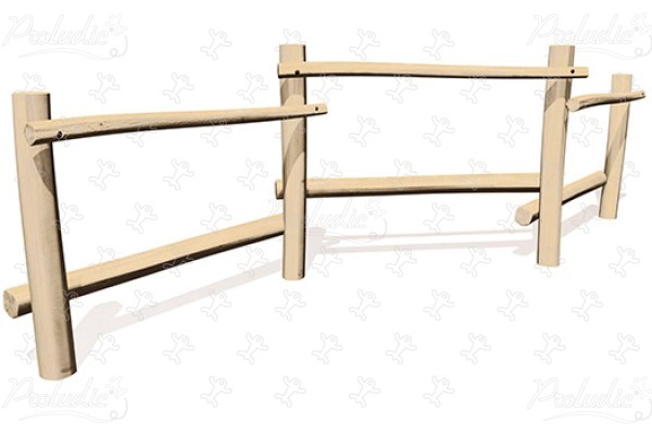 J4907 Áreas de juegos juegos de equilibrio y de trepa circuitos imagen 3d