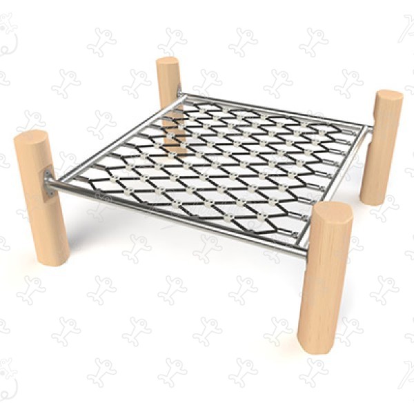 J49144® Áreas de juegos juegos en madera natural sostenible circuitos y juegos de escalada imagen 3d