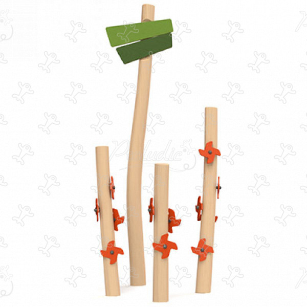 J49154® Áreas de juegos juegos de equilibrio y de trepa circuitos imagen 3d