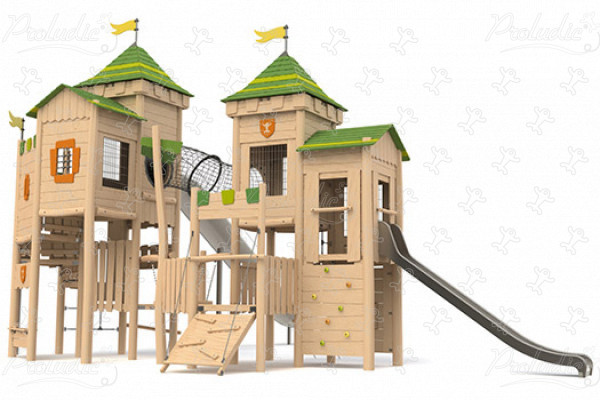 J49200® Áreas de juegos juegos combinados estructuras polivalentes imagen 3d