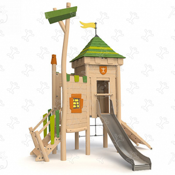 J49203® Áreas de juegos juegos combinados estructuras polivalentes imagen 3d