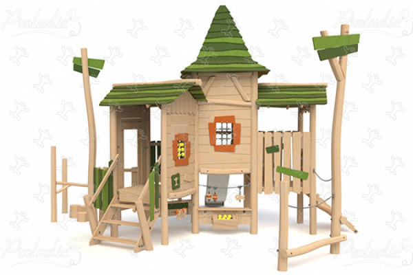 J49204® Áreas de juegos juegos combinados estructuras polivalentes imagen 3d