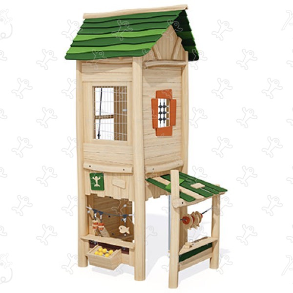 J49211® Áreas de juegos juegos combinados estructuras polivalentes imagen 3d