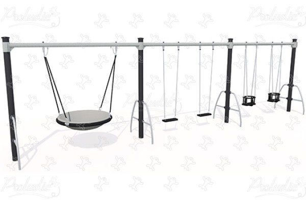 J493-G® Áreas de juegos juegos clásicos columpios imagen 3d