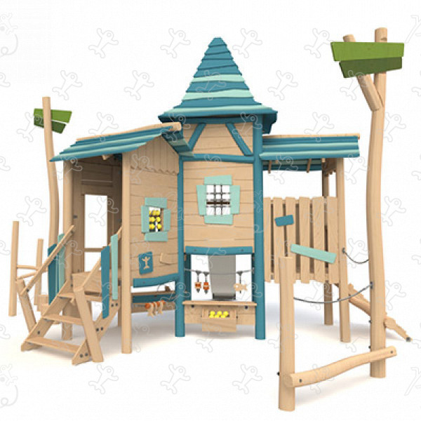 J49304® Áreas de juegos juegos combinados estructuras polivalentes imagen 3d