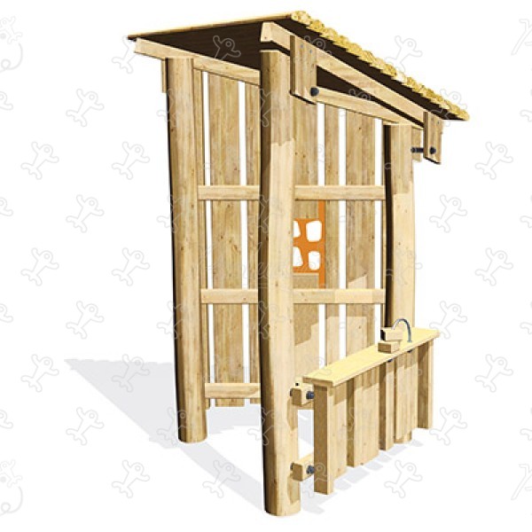 J4940 Áreas de juegos juegos clásicos casitas imagen 3d