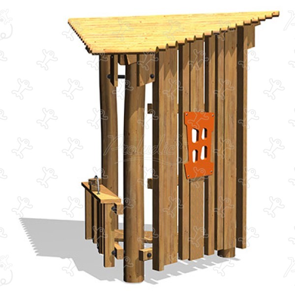 J4940 Áreas de juegos juegos clásicos casitas imagen 3d