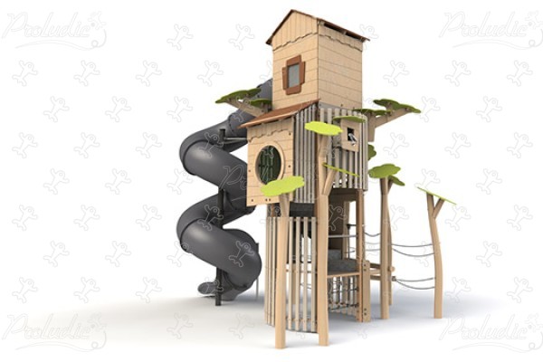 J49417-P® Áreas de juegos juegos combinados estructuras polivalentes imagen 3d