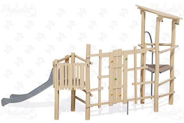 J4948 Áreas de juegos juegos combinados estructuras polivalentes imagen 3d