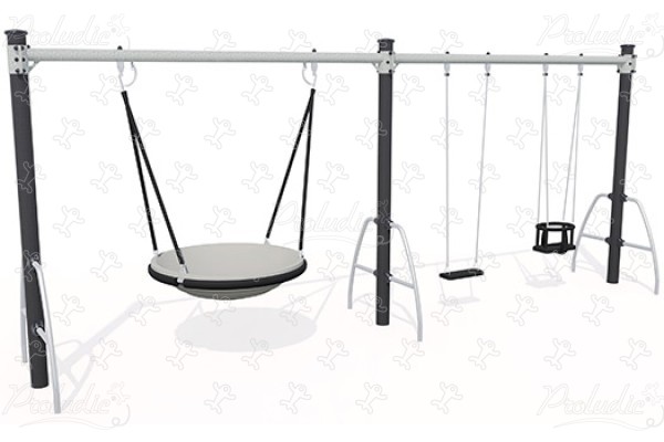 J496-G® Áreas de juegos juegos clásicos columpios imagen 3d