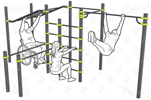 Combinación compacta J5216® deporte y fitness acti’fun acti’street imagen 3d