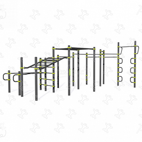 Combinación completa e inclusiva J5223® deporte y fitness acti’fun acti’street imagen 3d