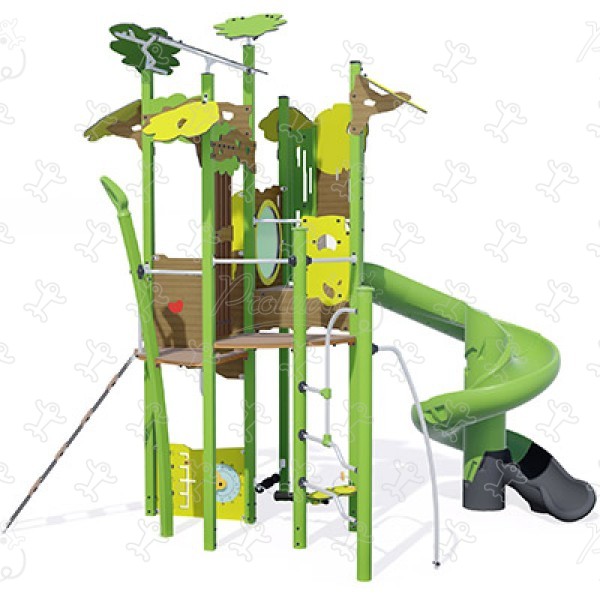 J56005® Áreas de juegos juegos combinados kanopé imagen 3d