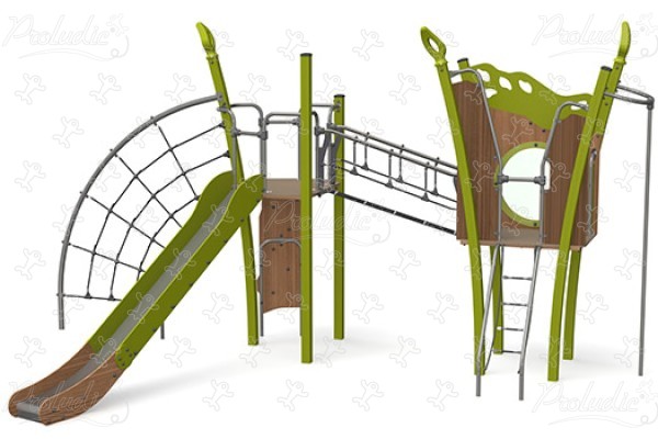 J5616® Áreas de juegos juegos combinados kanopé imagen 3d